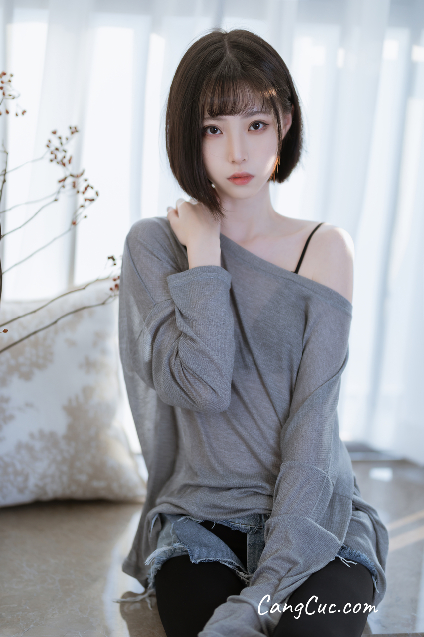 Coser@许岚LAN - 半透毛衣